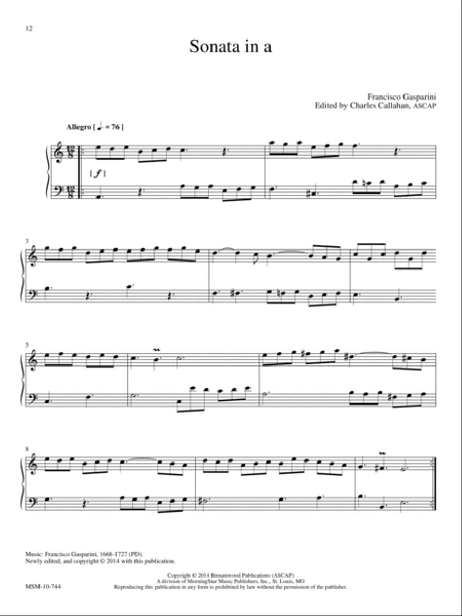 Preludes and Postludes: Music for Manuals Organ scores gallery preview page 5