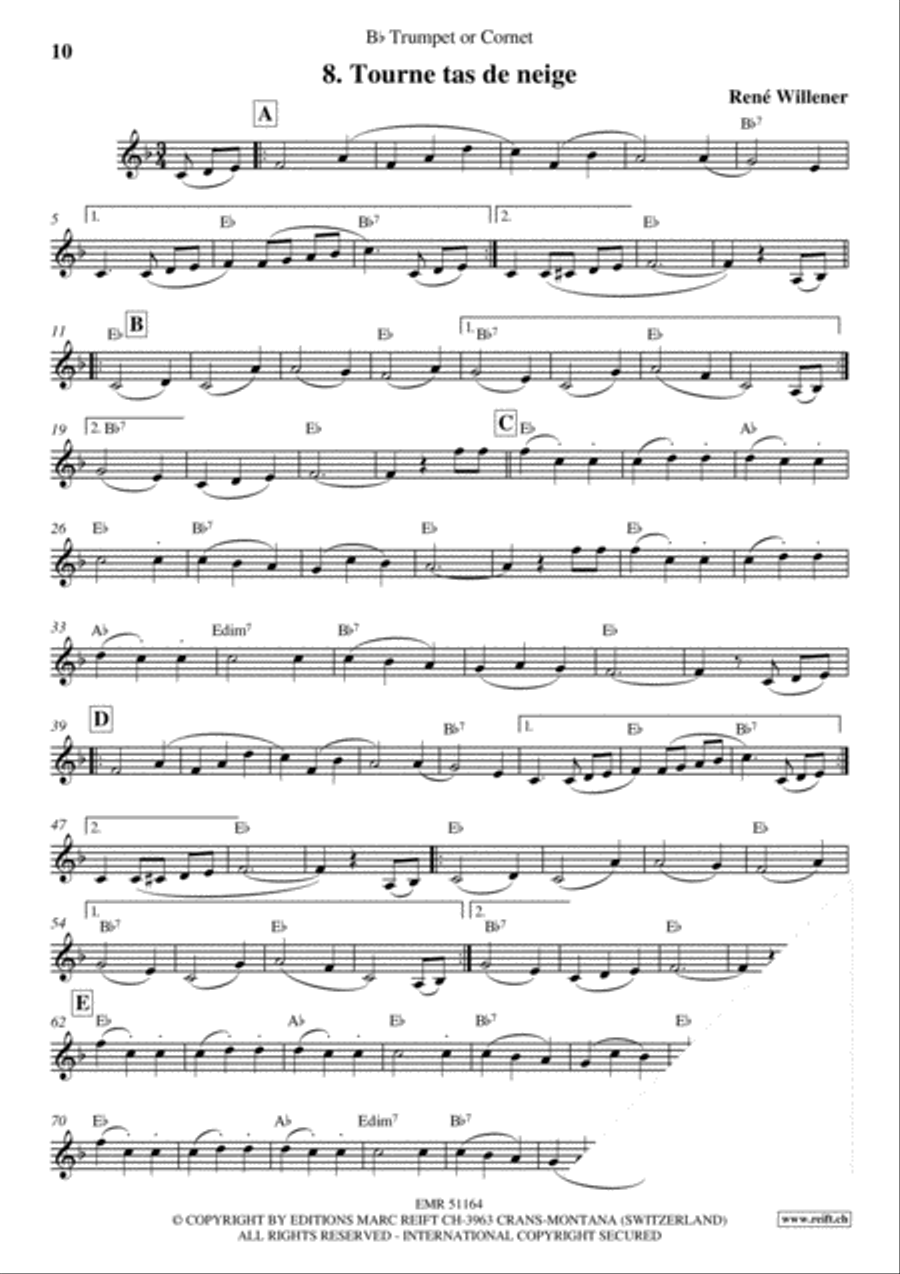 La Fete au Chalet Volume 4 Cornet scores gallery preview page 10
