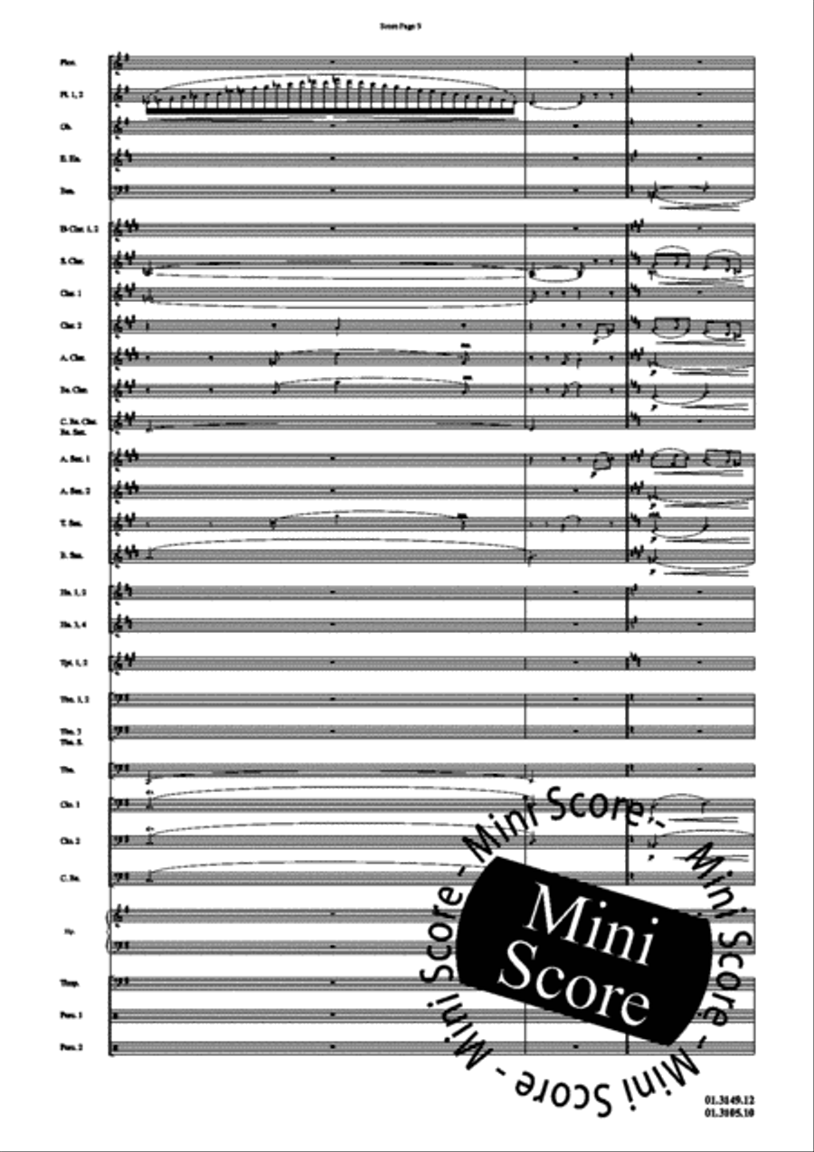 Scheherazade Concert Band scores gallery preview page 133