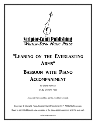 Leaning on the Everlasting Arms - Bassoon