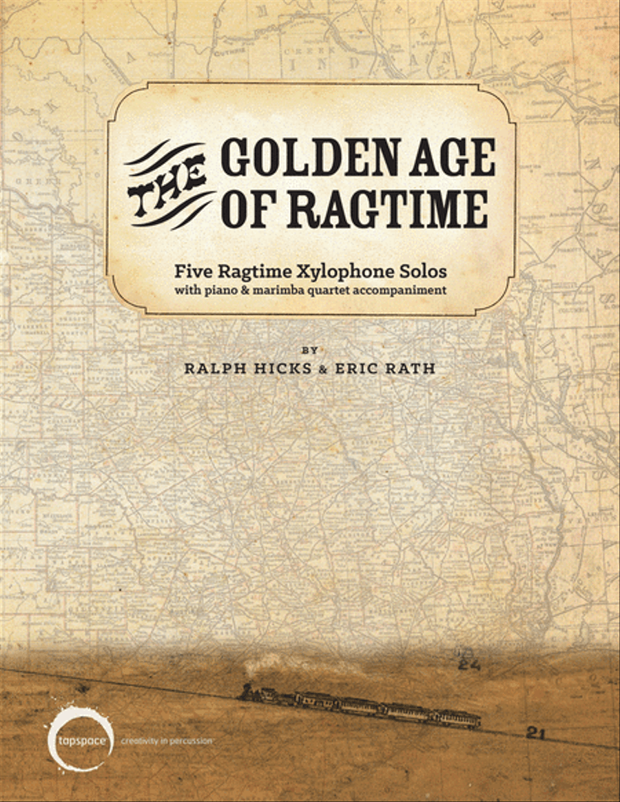 Golden Age of Ragtime, The Percussion scores gallery preview page 1