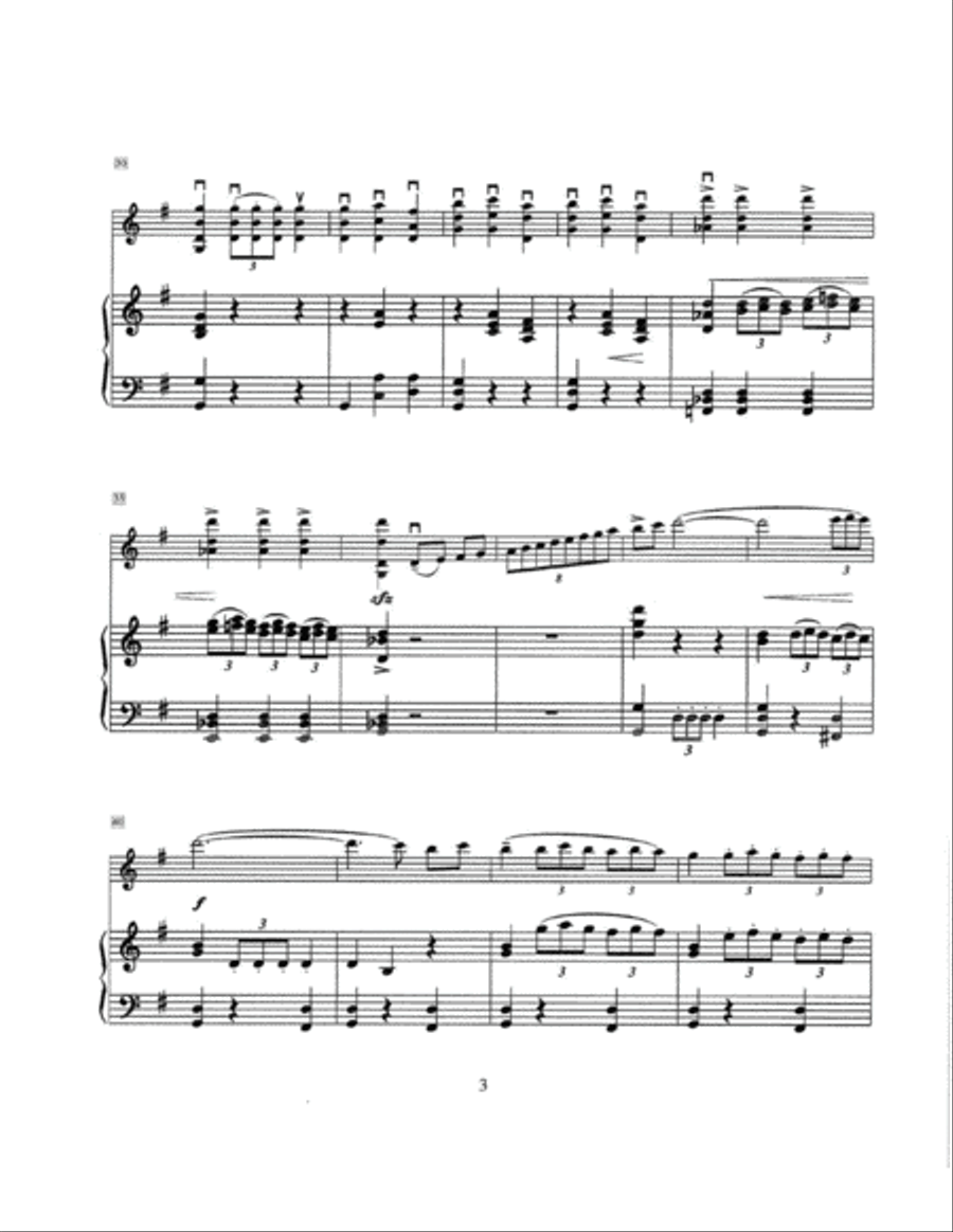 AMBIENTE DE TABERNA for violin and piano Violin Solo scores gallery preview page 4