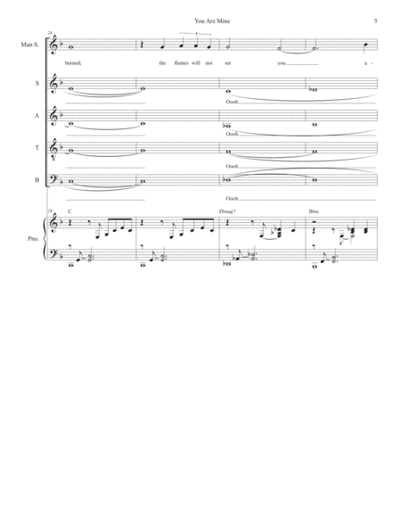 You Are Mine (Solo and SATB) image number null