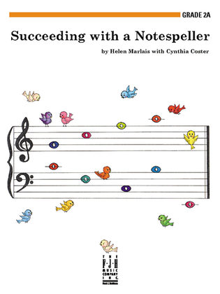 Book cover for Succeeding with a Notespeller, Grade 2A