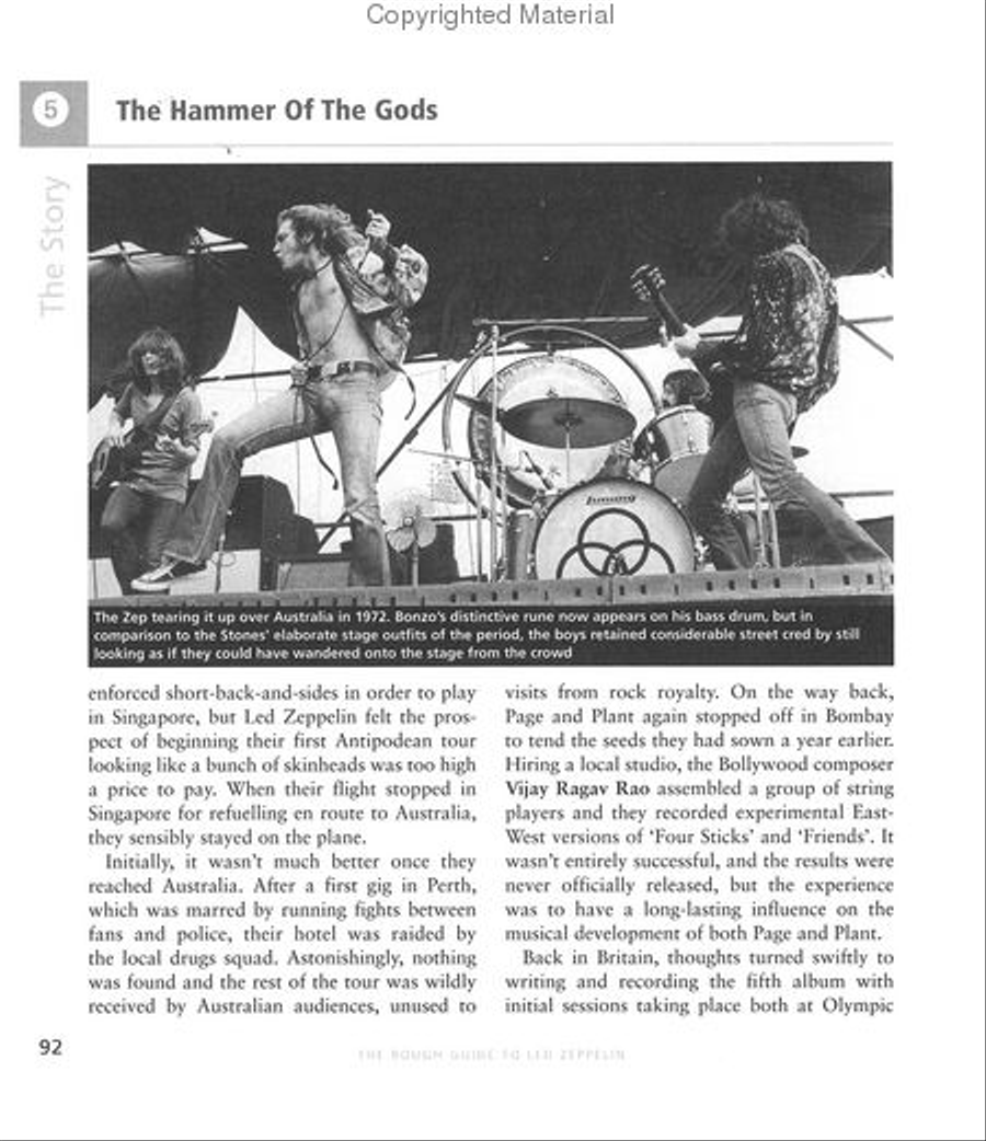 The Rough Guide to Led Zeppelin Collection / Songbook scores gallery preview page 3
