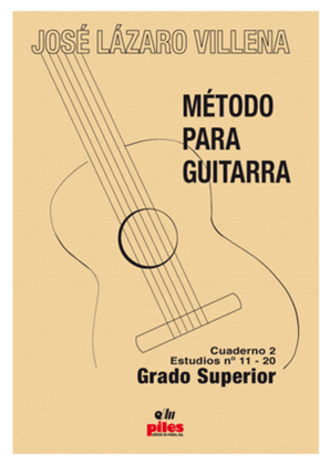 Metodo para Guitarra. Cuaderno 2 Estudio