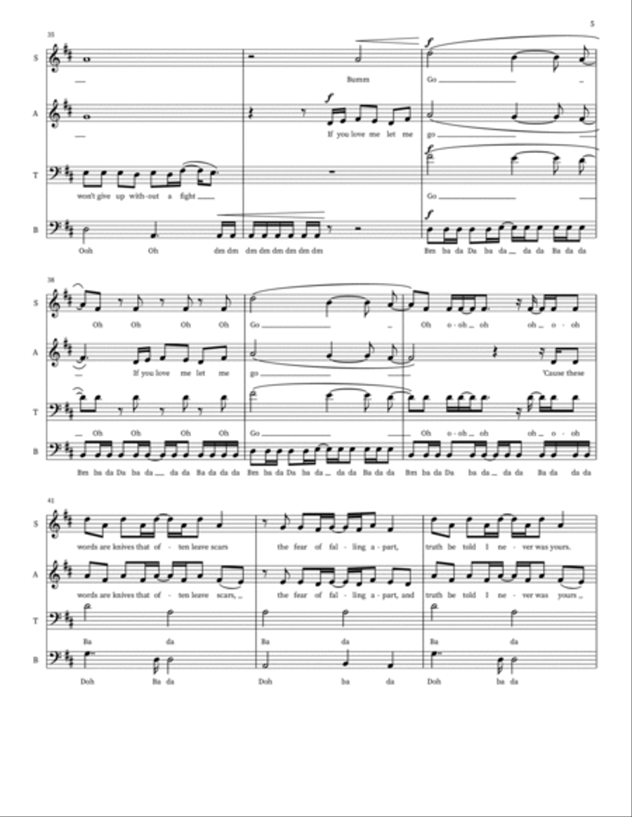 This Is Gospel 4-Part scores gallery preview page 5