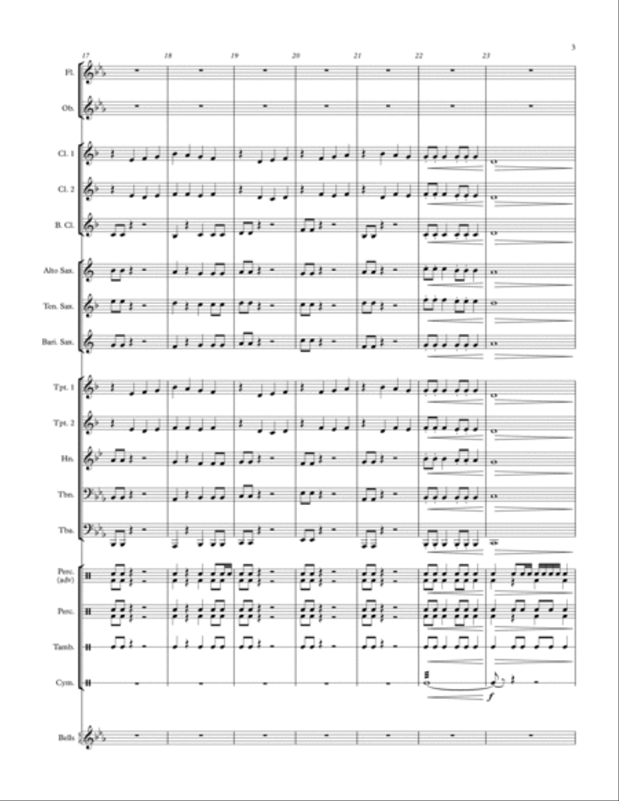 Legend - A piece for young concert band Concert Band scores gallery preview page 3