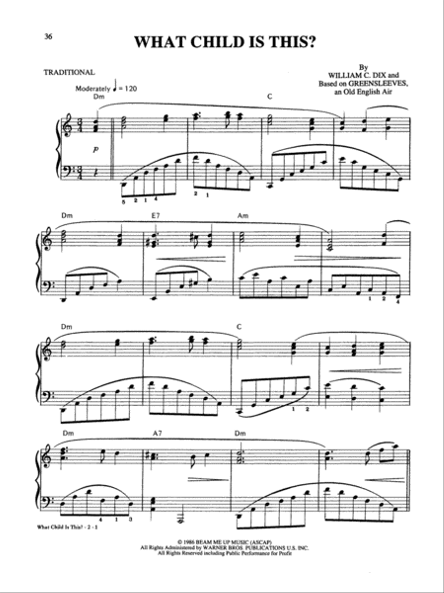 Advanced Piano Solos - Christmas Encyclopedia Piano Solo scores gallery preview page 5