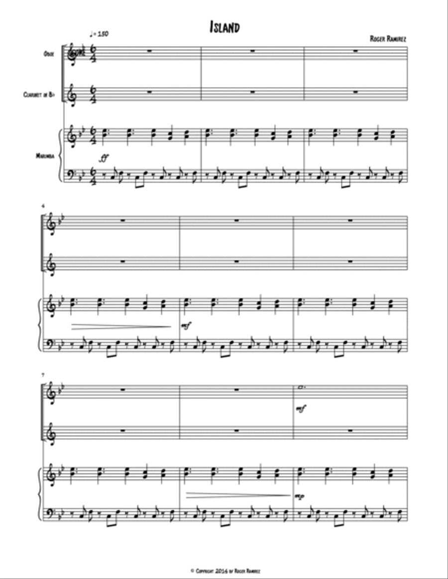 Island Small Ensemble scores gallery preview page 3
