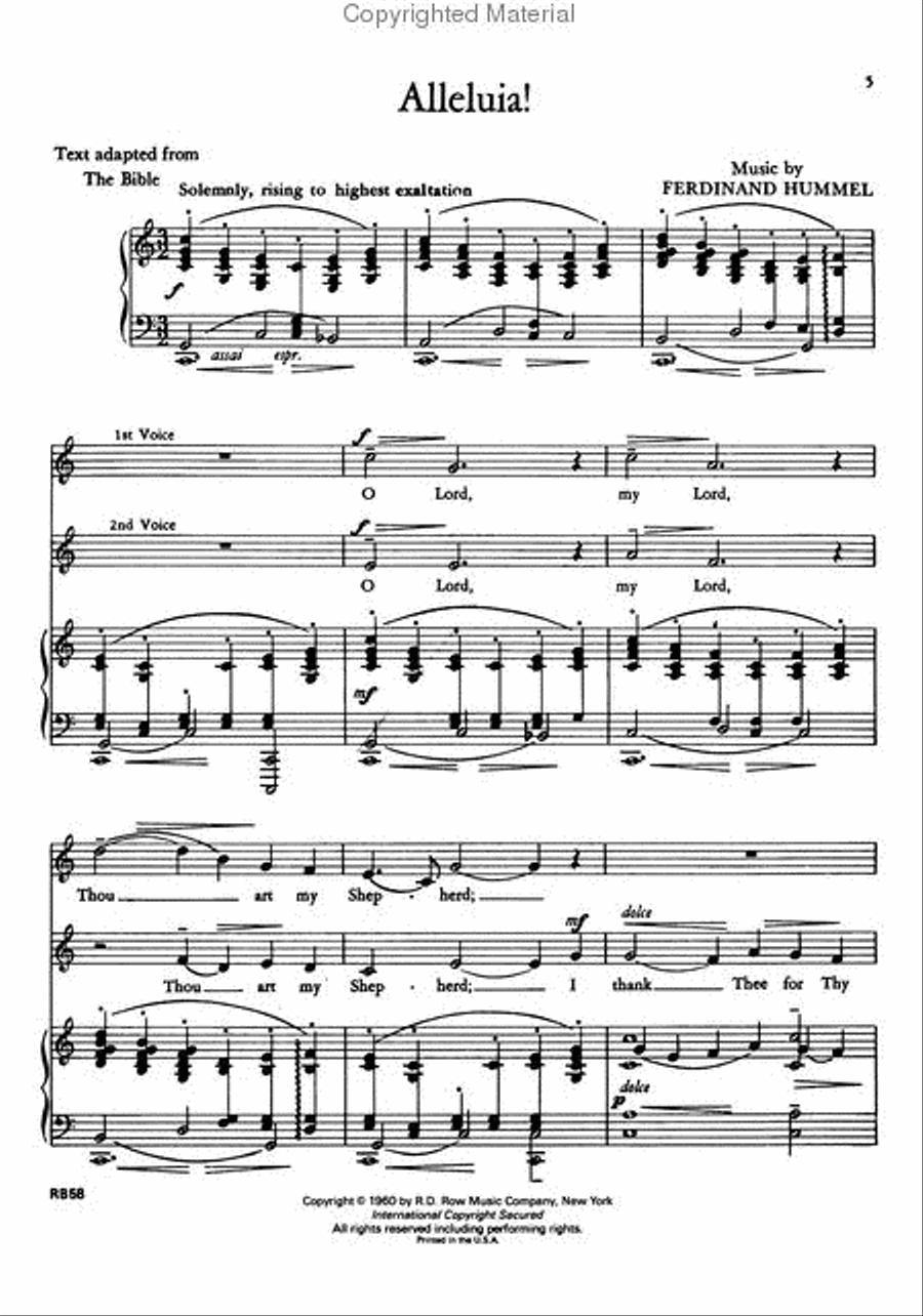 Sacred Duet Masterpieces High Voice scores gallery preview page 2