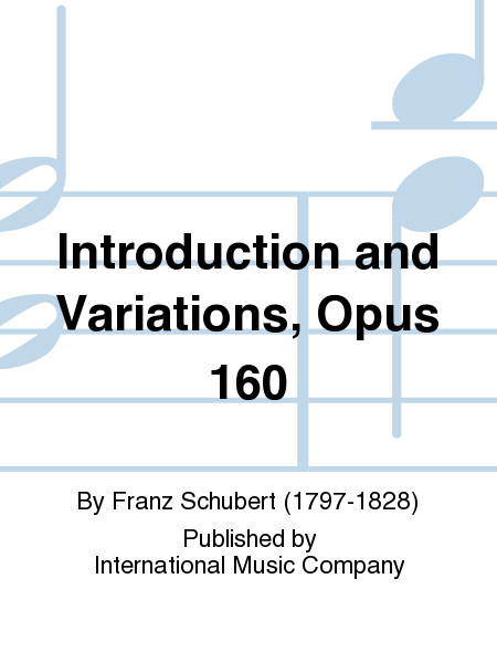 Introduction And Variations, Opus 160