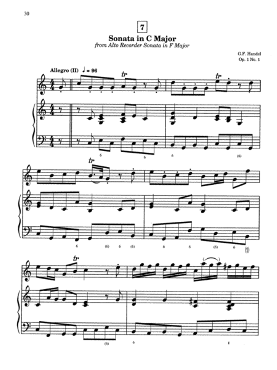 Suzuki Recorder School (Soprano Recorder), Volume 4 Soprano Recorder scores gallery preview page 7