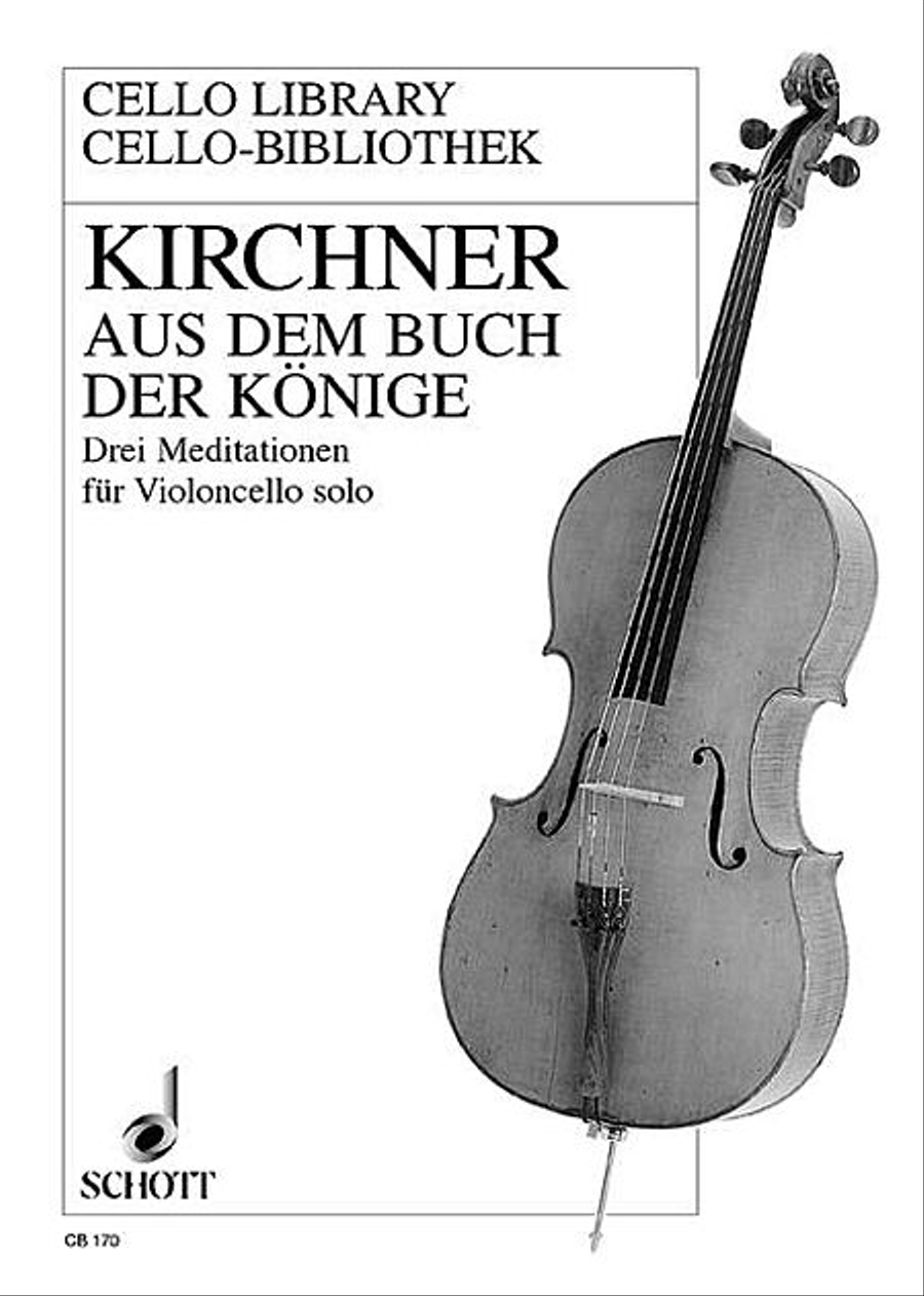 Aus dem Buch der Könige Cello scores gallery preview page 1
