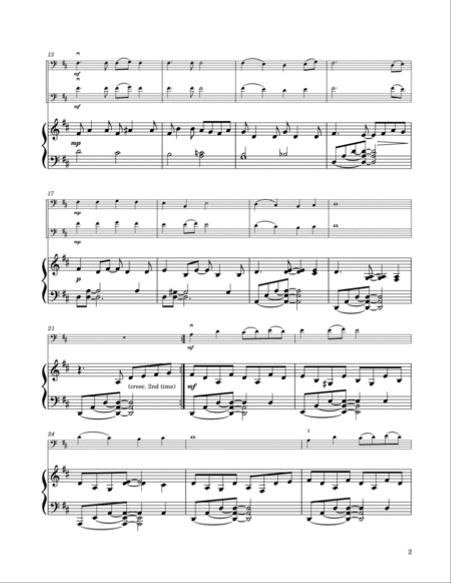 Love Me Tender Piano scores gallery preview page 3