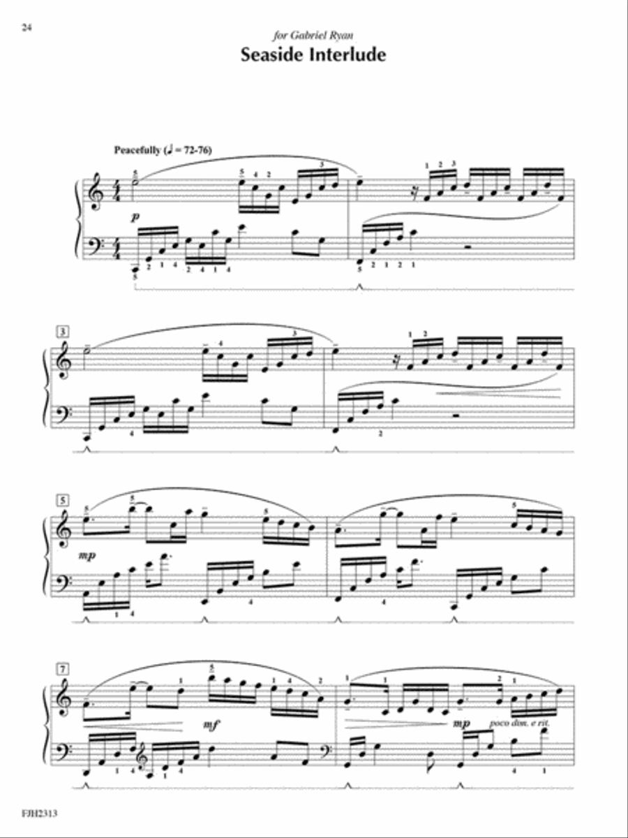 More Lyric Scenes More Lyric Scenes Piano Solo scores gallery preview page 3