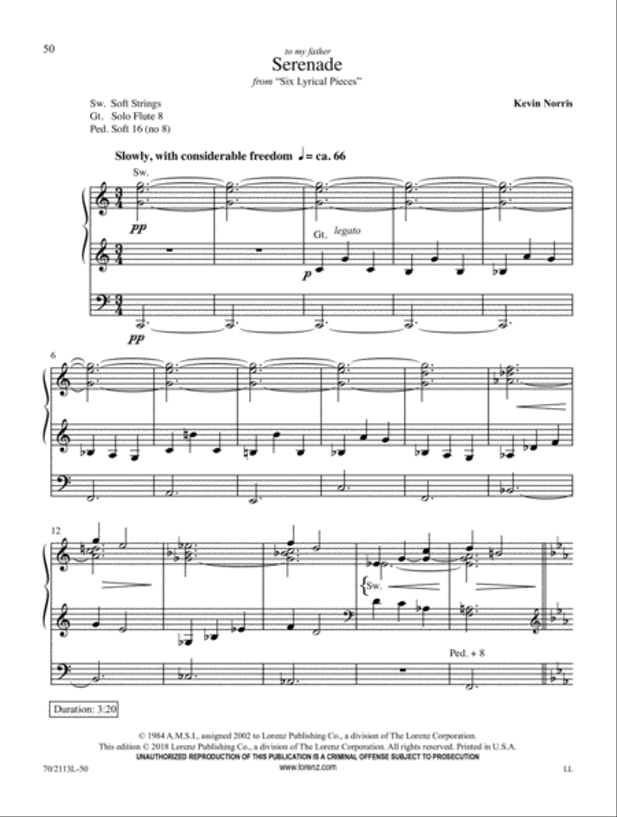 Quiet Reflections Quiet Reflections Organ Solo scores gallery preview page 15