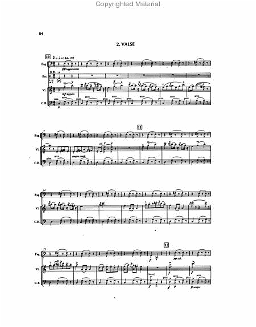 Histoire Du Soldat (The Soldier's Tale) Study Score scores gallery preview page 4