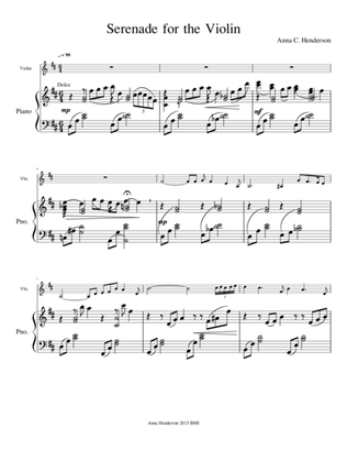 Serenade for the Violin