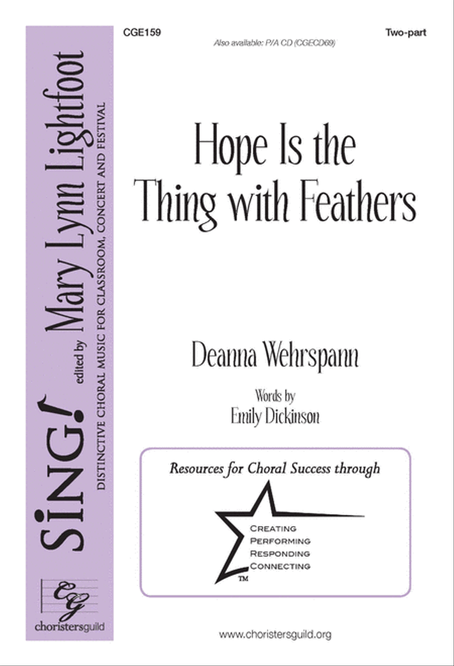 Hope is the Thing With Feathers 2-Part scores gallery preview page 1