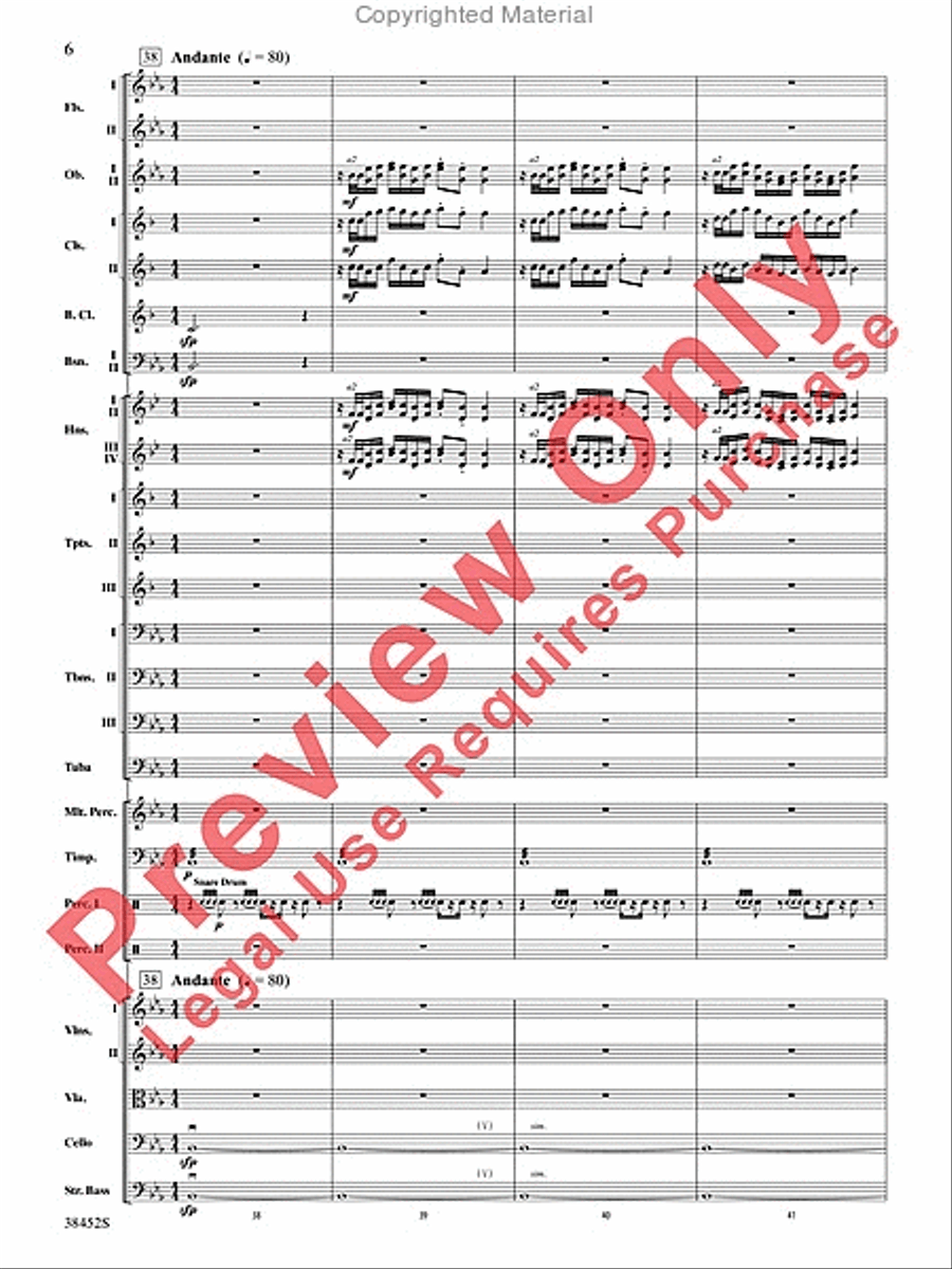 1812 Overture Full Orchestra scores gallery preview page 7