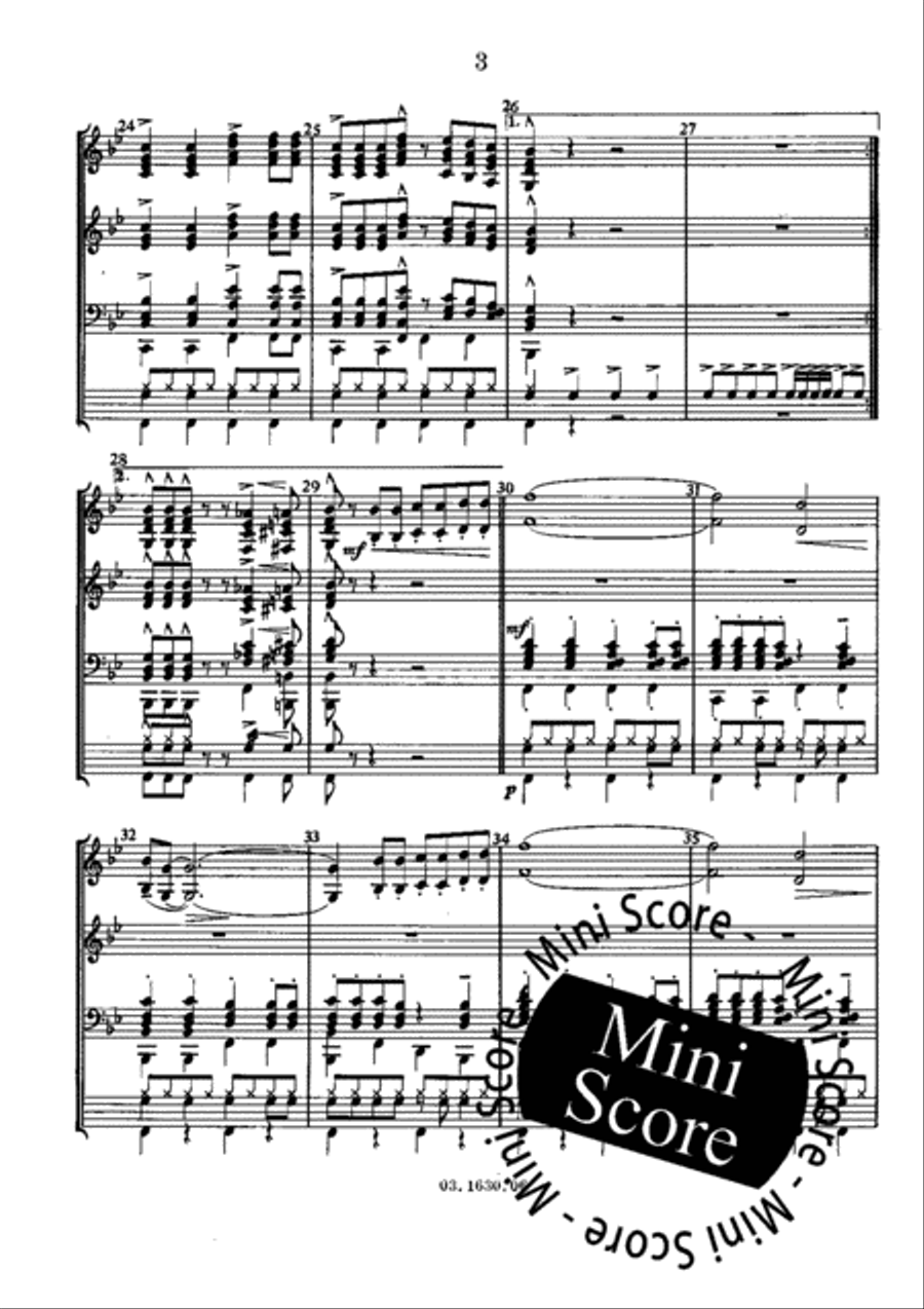 Chatterbox Cha-Cha Big Band scores gallery preview page 7