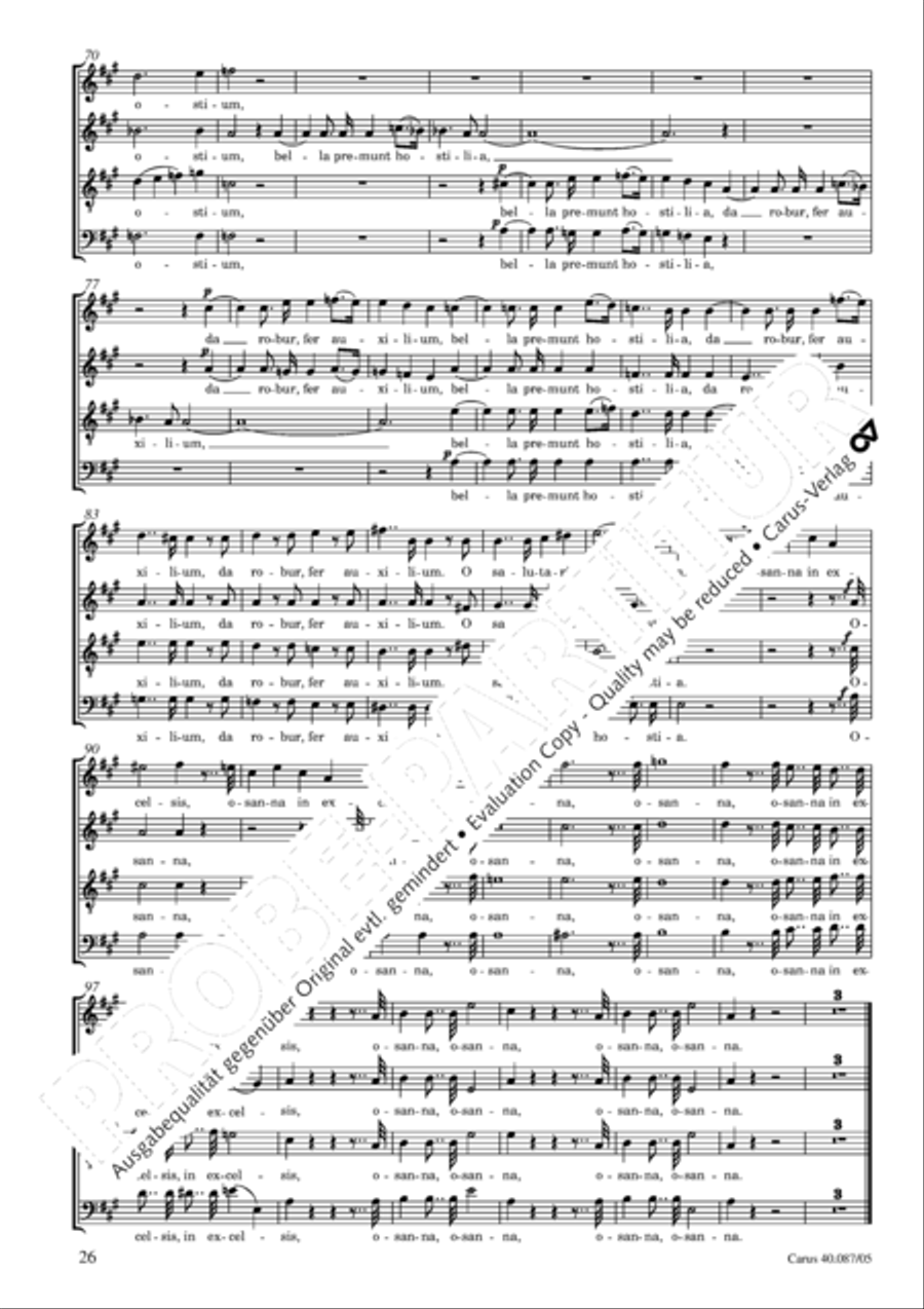 Messe solenelle in G 4-Part scores gallery preview page 27