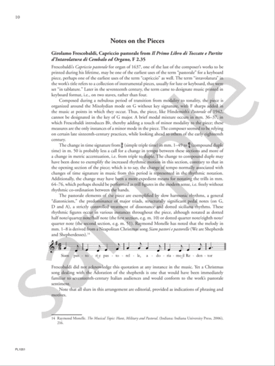The Pastorale The Pastorale Piano Solo scores gallery preview page 6