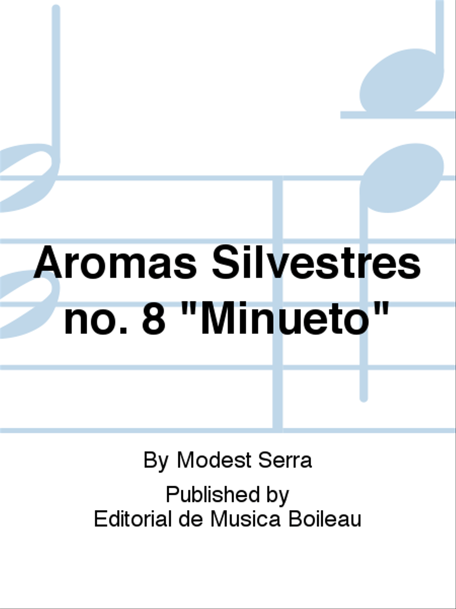 Aromas Silvestres no. 8 