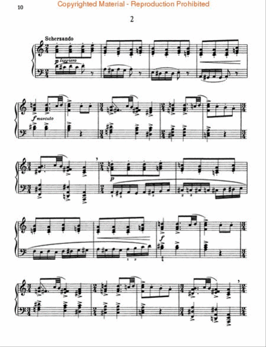 Concert Pieces Concert Pieces Piano Solo scores gallery preview page 3