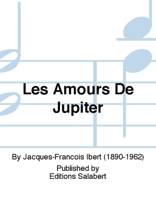 Book cover for Les Amours De Jupiter