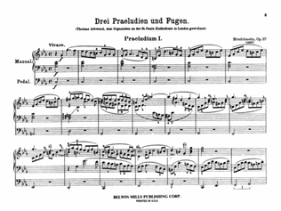 Book cover for Mendelssohn: Organ Works