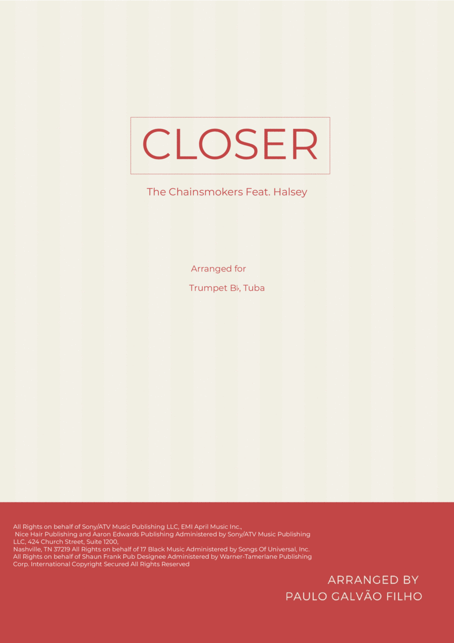 Closer Brass Duet scores gallery preview page 1