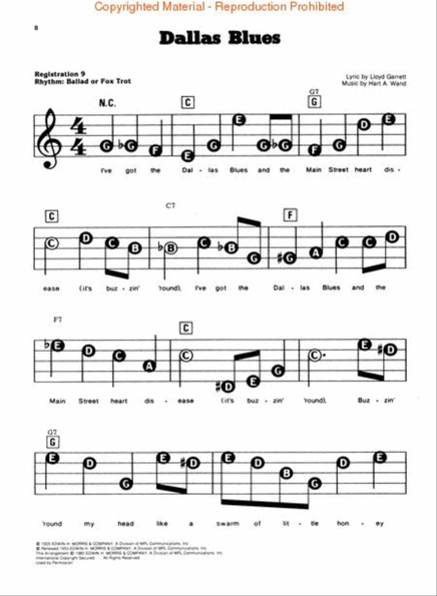 E-Z Play Today #121 - Boogies, Blues And Rags