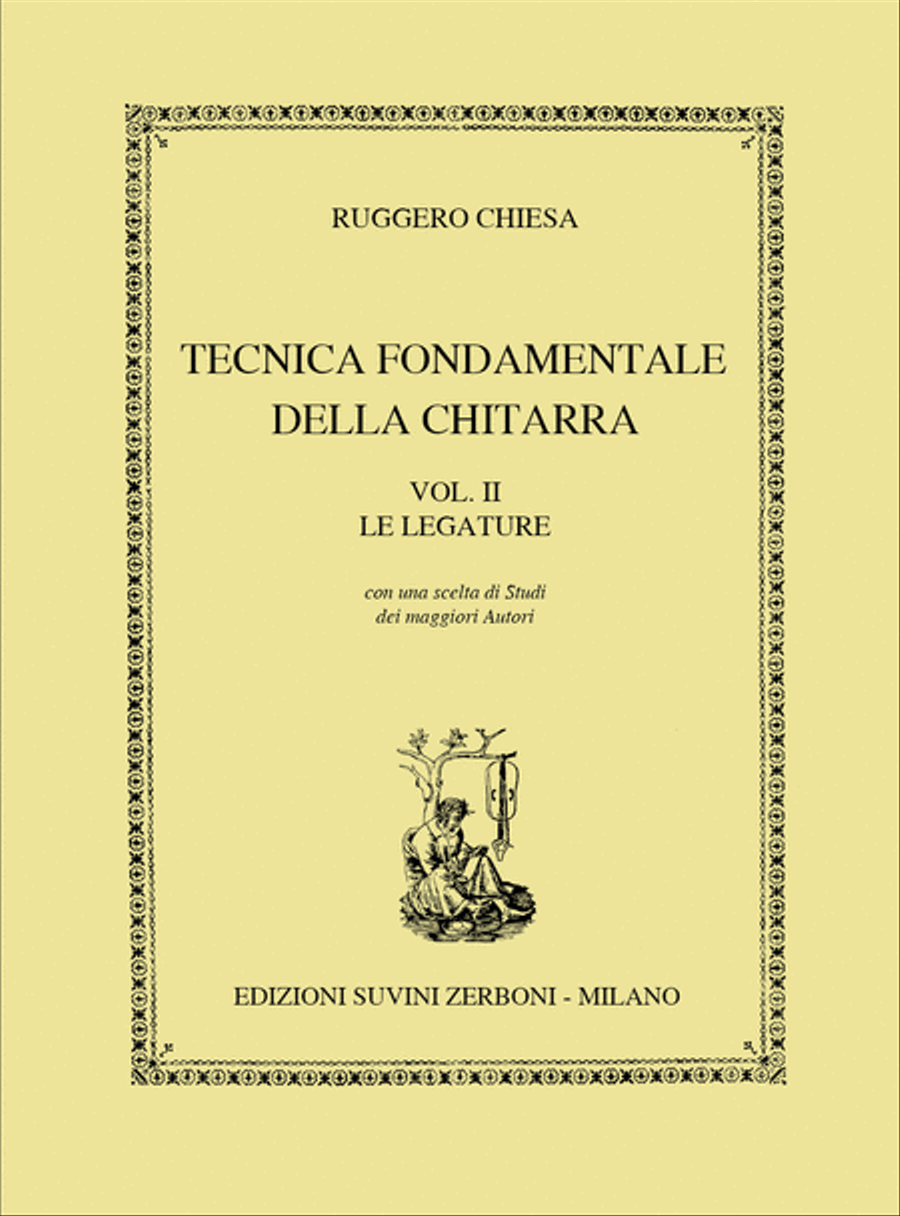 Tecnica Fondamentale Della Chitarra Vol. 2 Guitar scores gallery preview page 1