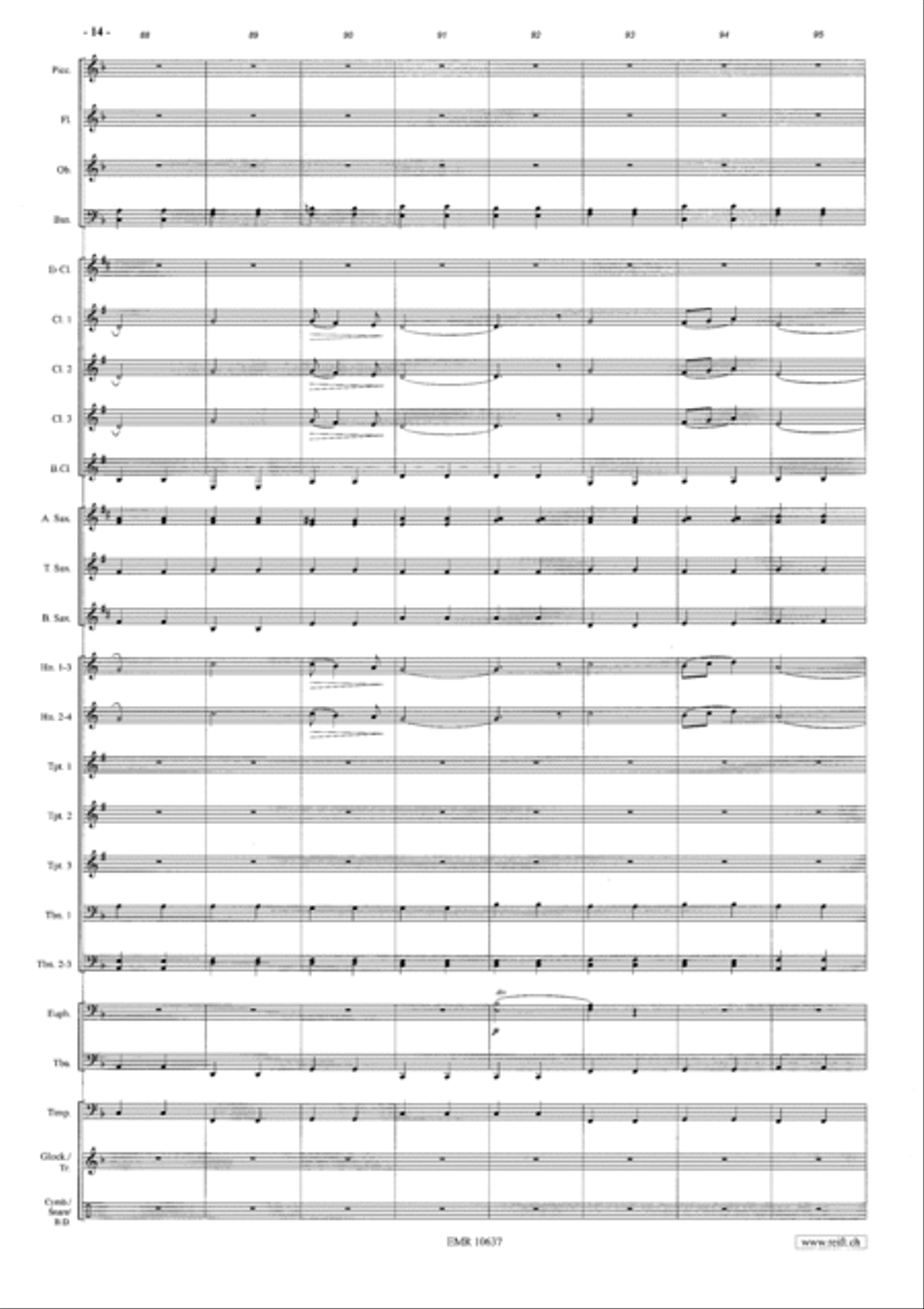 Brassed Off Concert Band scores gallery preview page 15