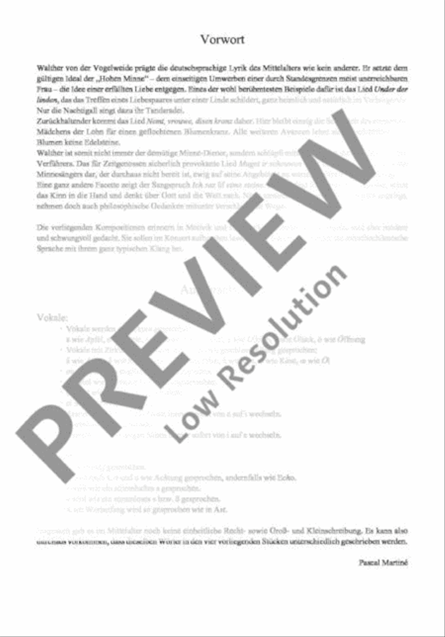 Under der linden SSAA scores gallery preview page 4