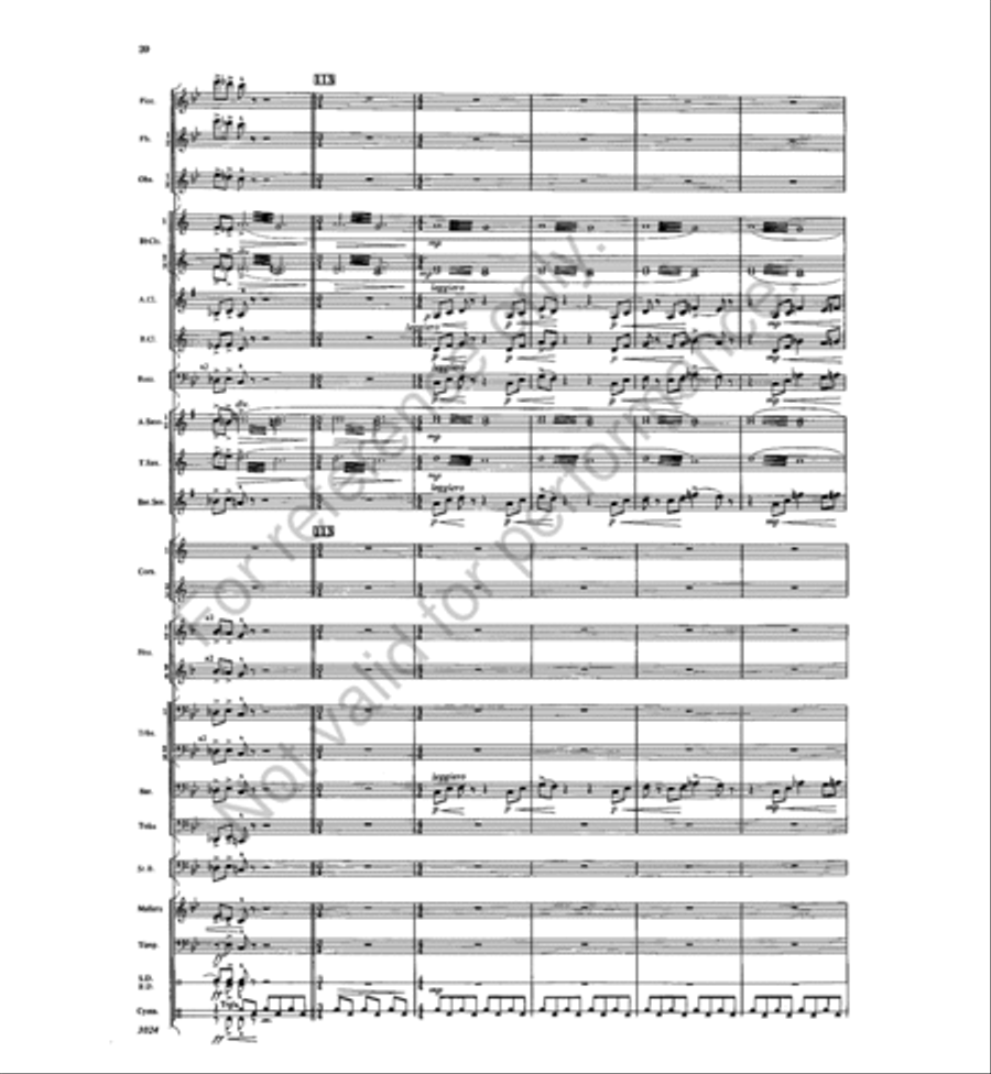 Contexture Concert Band scores gallery preview page 19