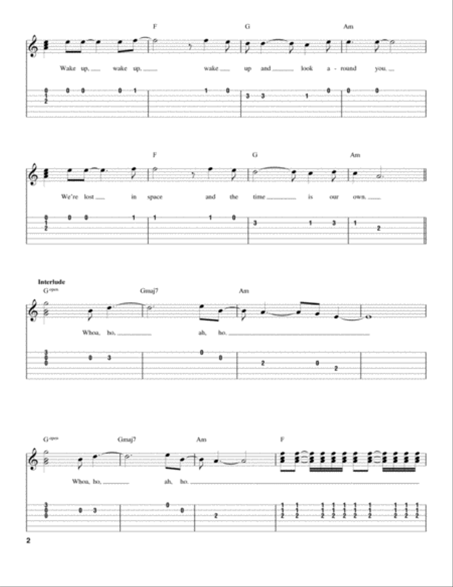 Serenade From The Stars Acoustic Guitar scores gallery preview page 2