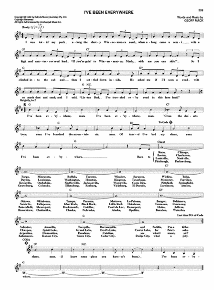 The Ultimate Country Fake Book - 5th Edition Piano scores gallery preview page 3