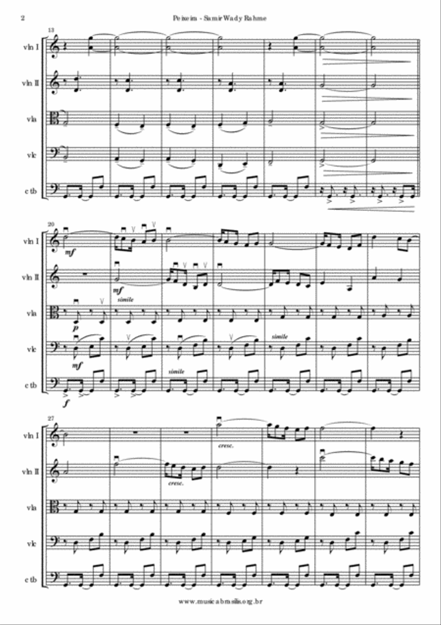 Peixeira Percussion Ensemble scores gallery preview page 4