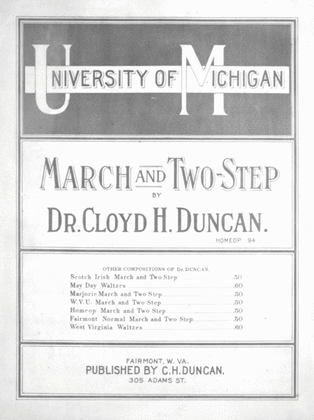 University of Michigan March and Two-Step