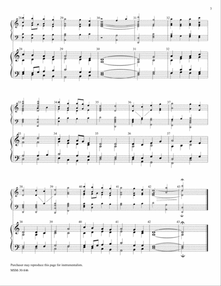 Wondrous Love Choir scores gallery preview page 3
