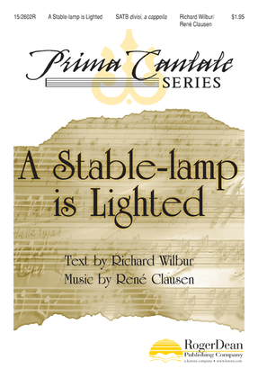 Book cover for A Stable-lamp Is Lighted