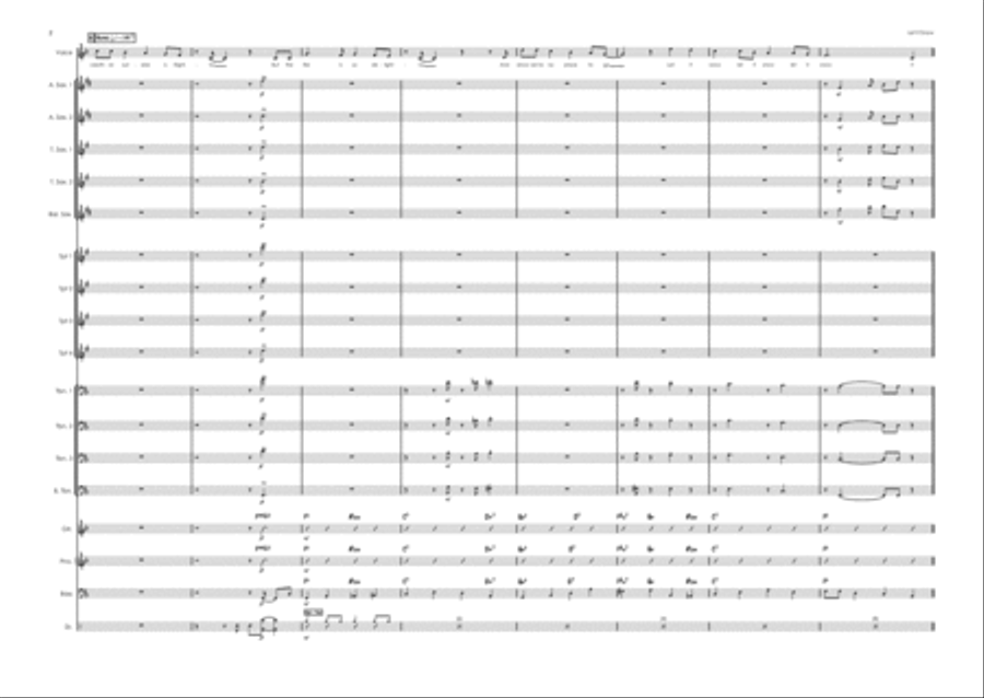 Let It Snow! Let It Snow! Let It Snow! Jazz Ensemble scores gallery preview page 2