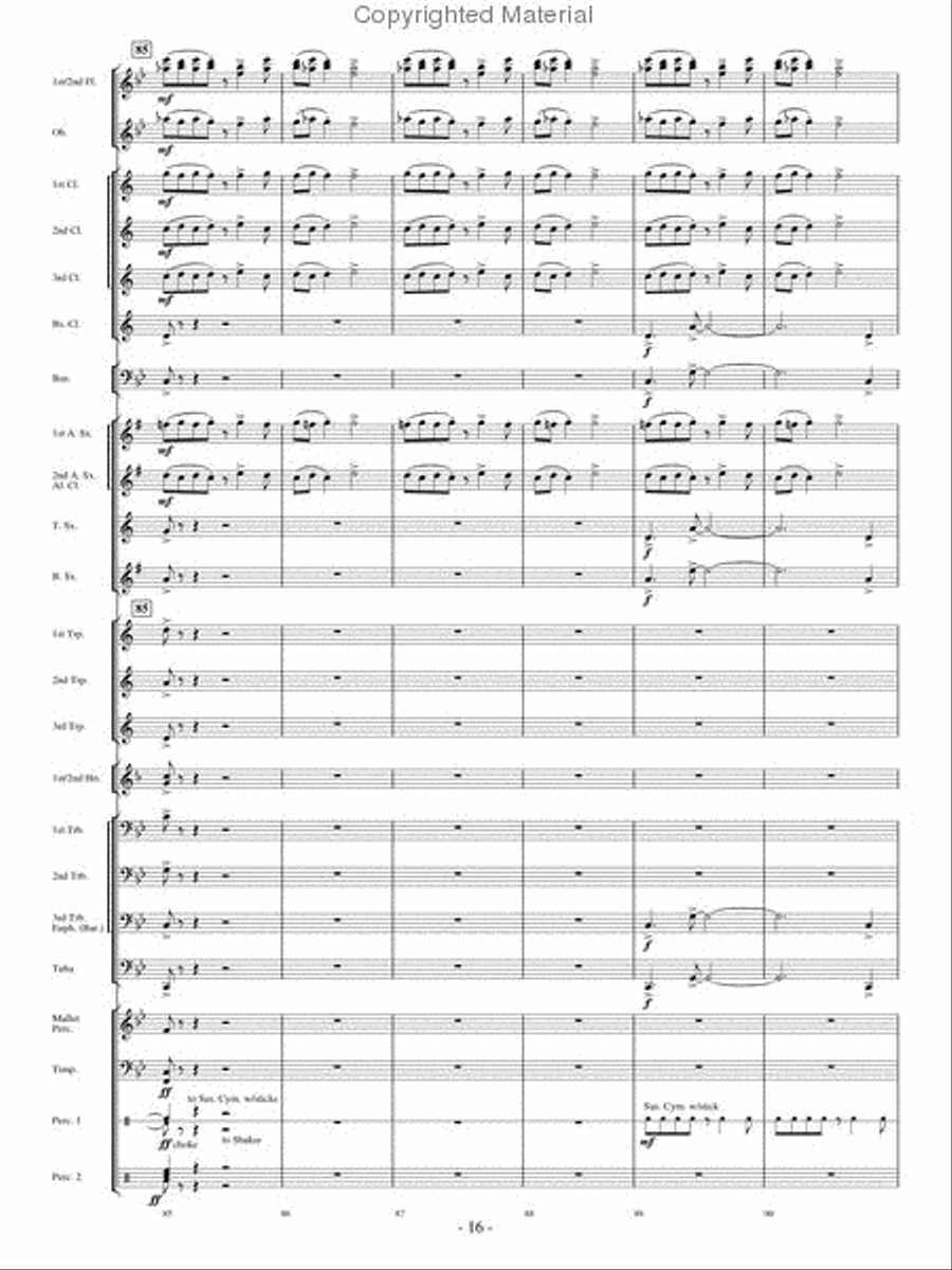 From Heartland to Heaven From Heartland to Heaven Concert Band scores gallery preview page 15
