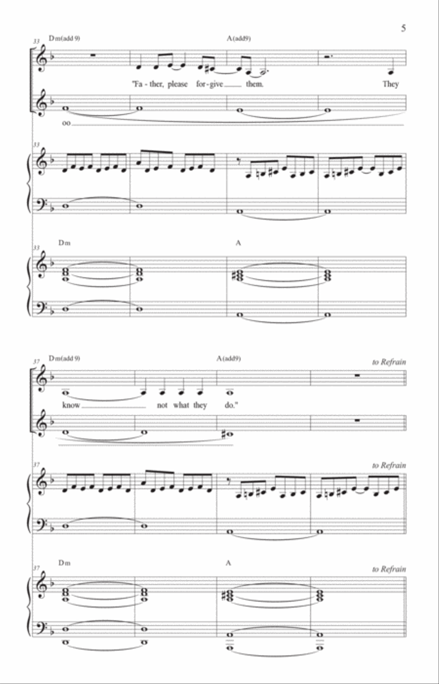 Neither Do I Condemn You Piano, Vocal, Guitar scores gallery preview page 6