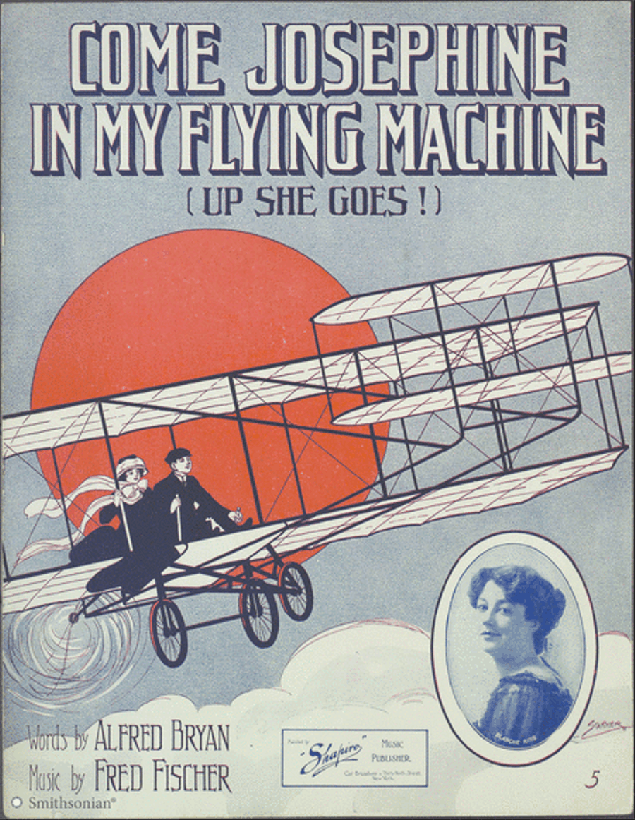 Come Josephine, In My Flying Machine Piano, Vocal scores gallery preview page 1