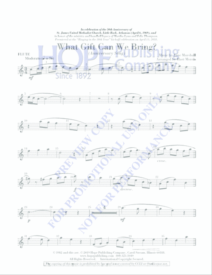 What Gift Can We Bring What Gift Can We Bring Piano scores gallery preview page 13