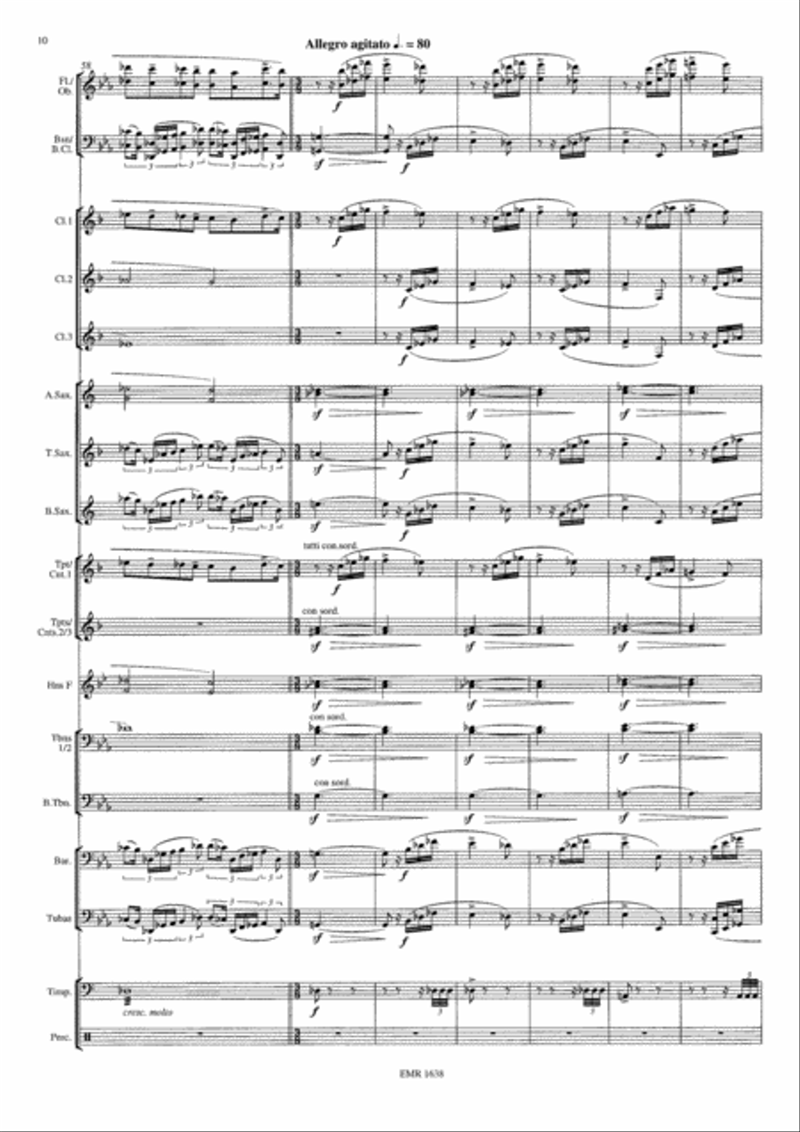 Jean de Florette - Manon des Sources Concert Band scores gallery preview page 11